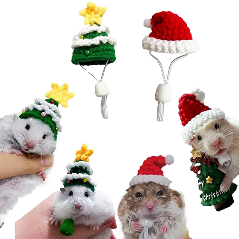 Santa Hat Plush - Chapeau de Noël tissé à la