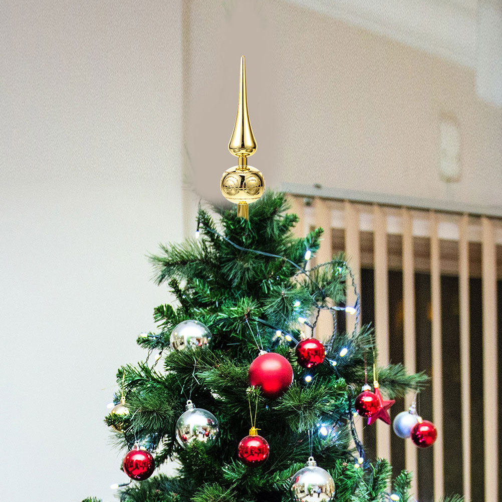 Star Tree Topper - 2 Pièces Élégantes Décorations de Sapin