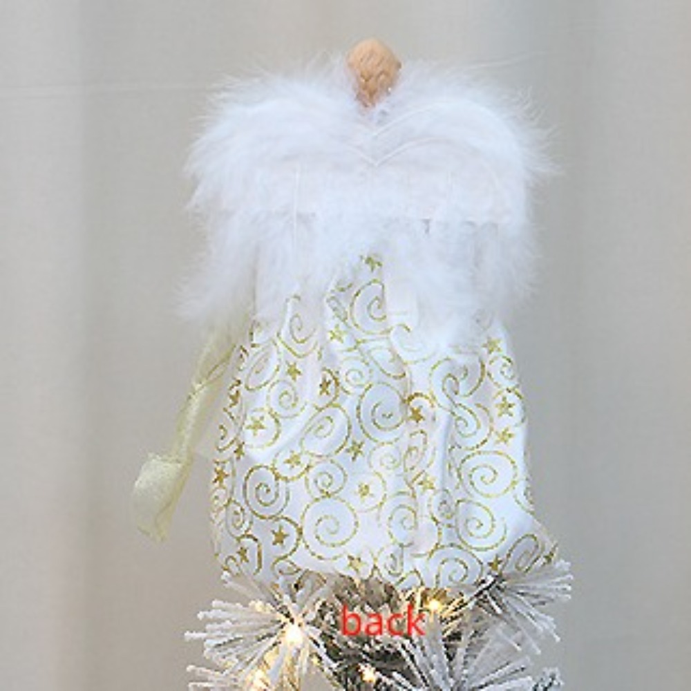 Star Tree Topper - Festival ange poupée arbre haut étoile