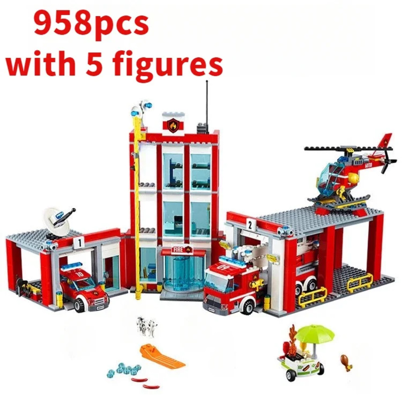 Ville pompier hélicoptère cami - Lego Set City avis et prix