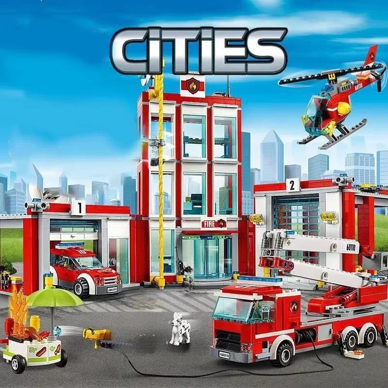 Ville pompier hélicoptère cami - Lego Set City avis et prix