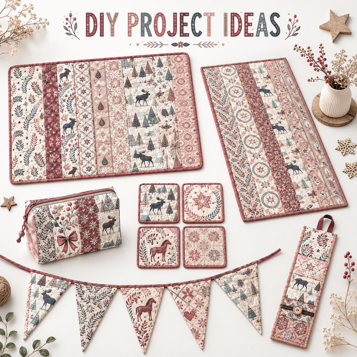 10 bandes de tissu pré-coupées - Christmas Table Runner avis et prix