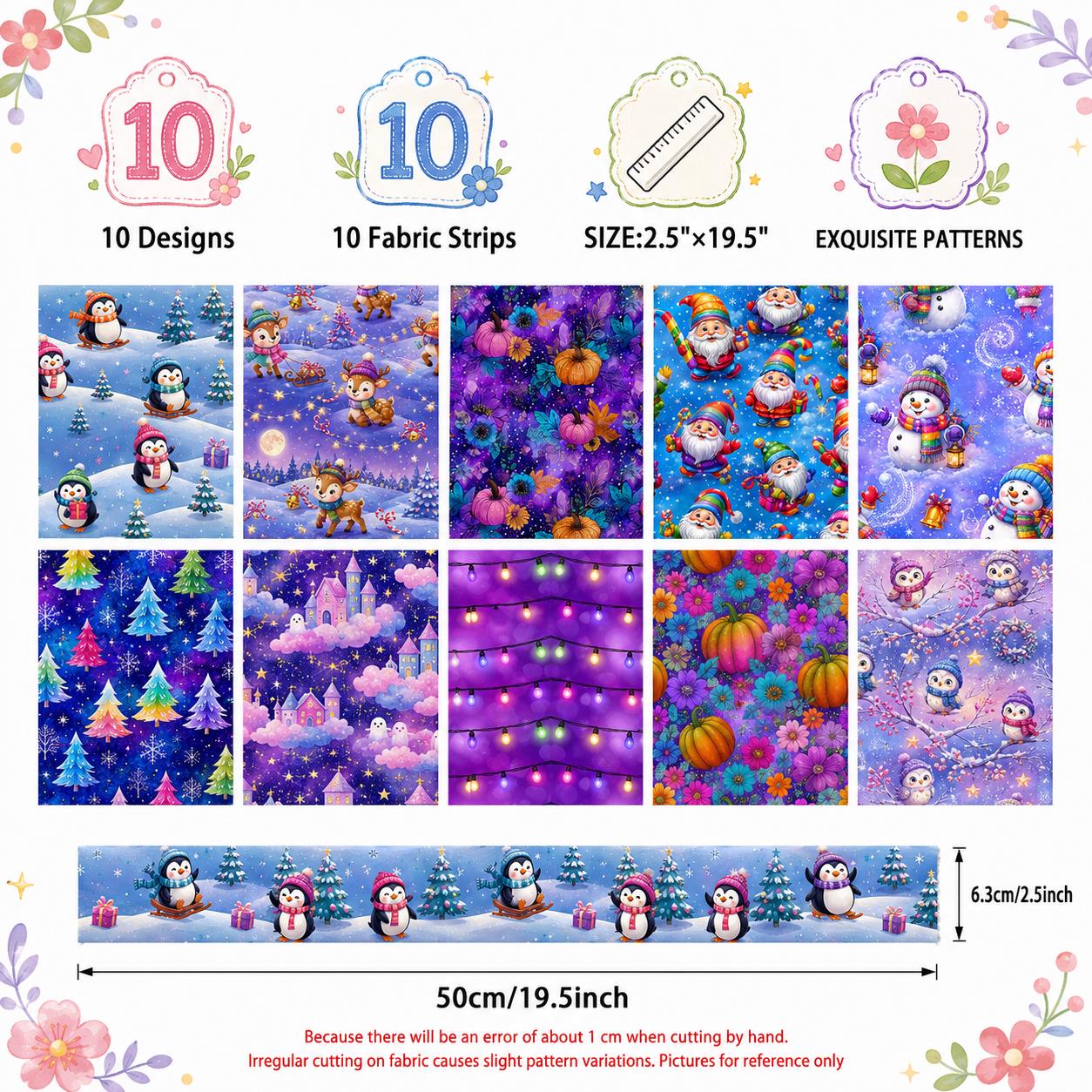 10 pièces de bandes de tissu e - Christmas Table Runner avis et prix