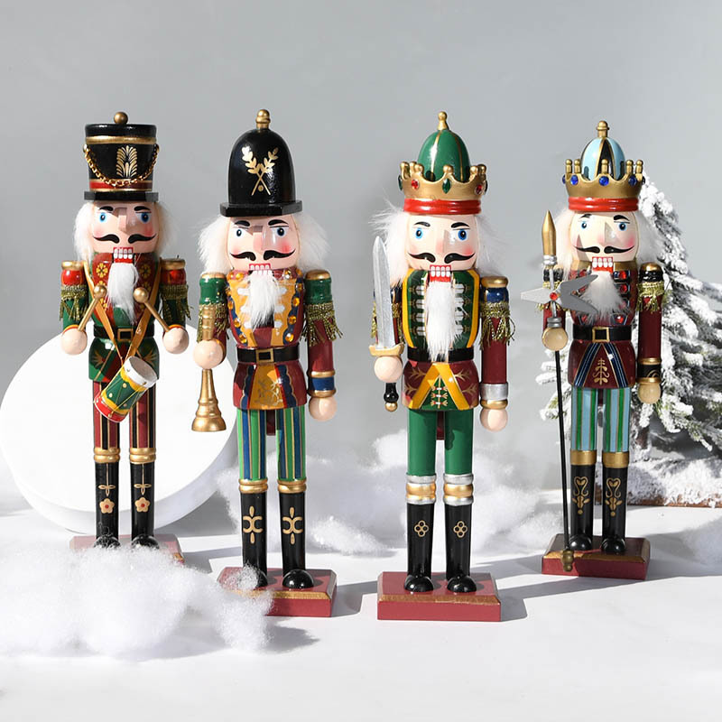 Soldat casse-noix en bois de 3 - Nutcracker Figurine avis et prix