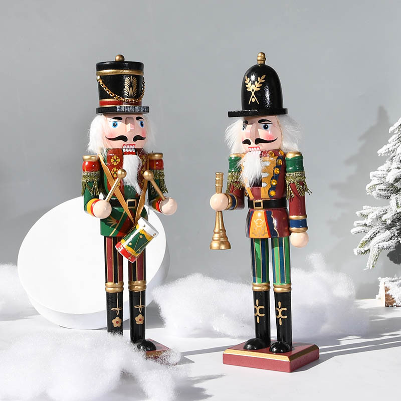 Soldat casse-noix en bois de 3 - Nutcracker Figurine avis et prix
