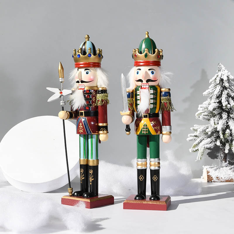 Soldat casse-noix en bois de 3 - Nutcracker Figurine avis et prix