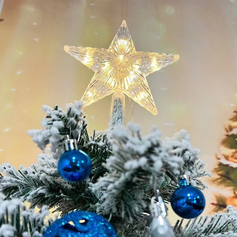 Décoration de Noël de 15 cm, é - Star Tree Topper avis et prix