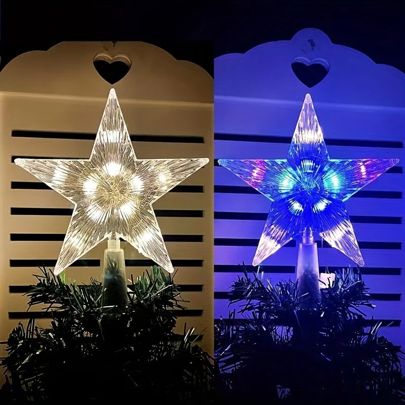 Décoration de Noël de 15 cm, é - Star Tree Topper avis et prix