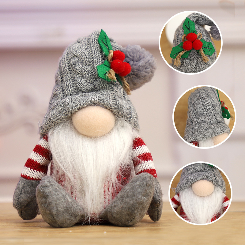 2 pièces de figurines de gnome - Santa Hat Plush avis et prix