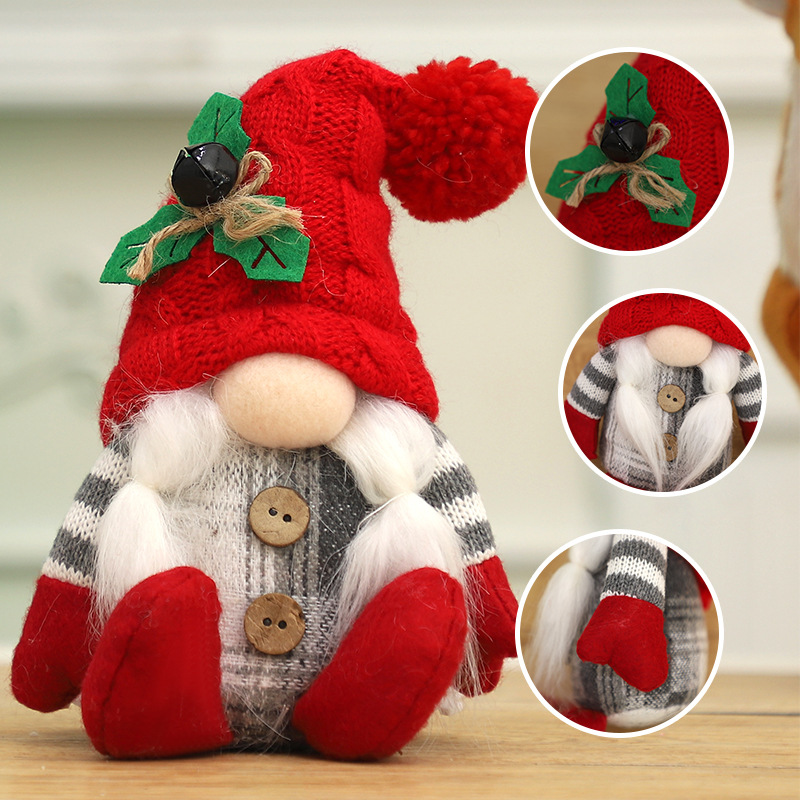 2 pièces de figurines de gnome - Santa Hat Plush avis et prix
