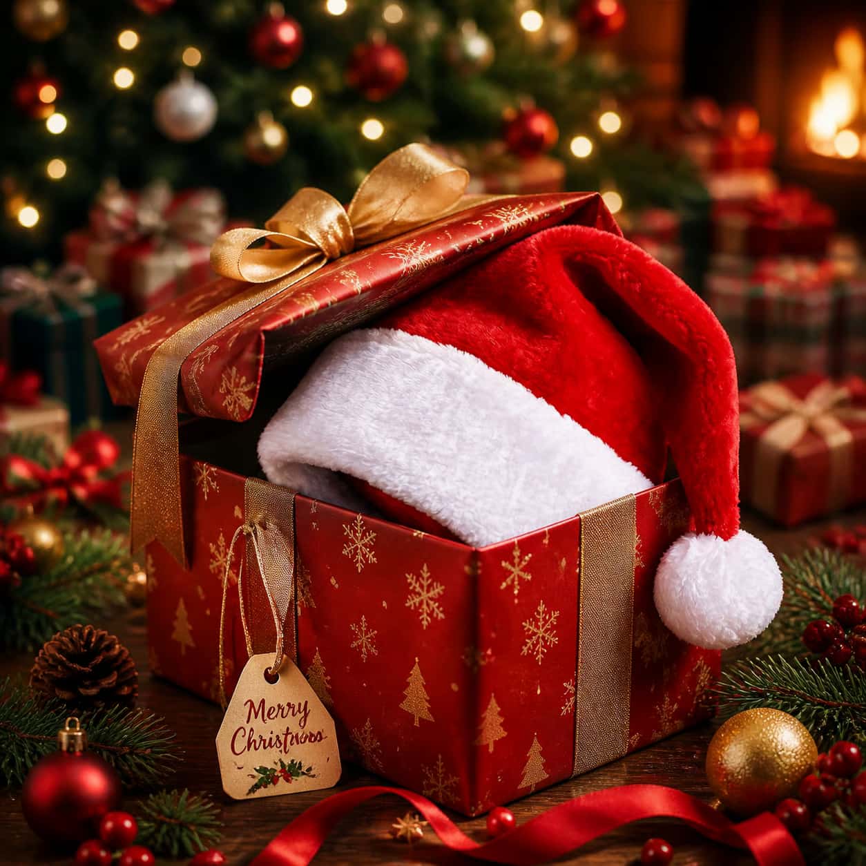 Chapeau de Noël personnalisé a - Santa Hat Plush avis et prix