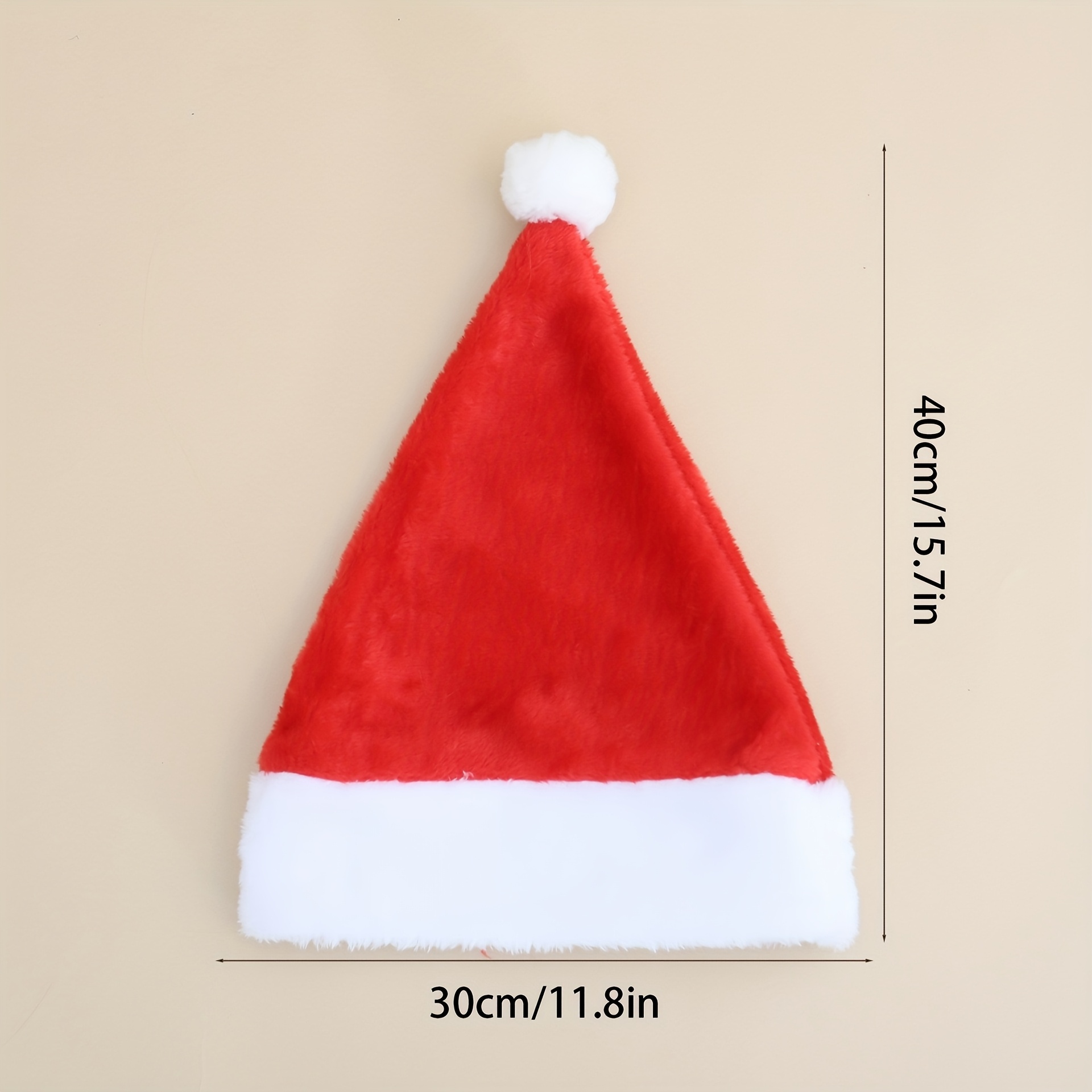 Chapeau de Noël personnalisé a - Santa Hat Plush avis et prix