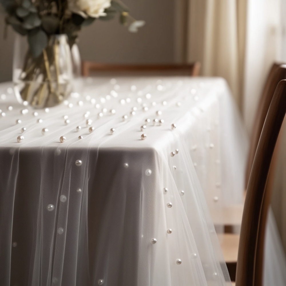 Chemin de table en mousseline  - Christmas Table Runner avis et prix